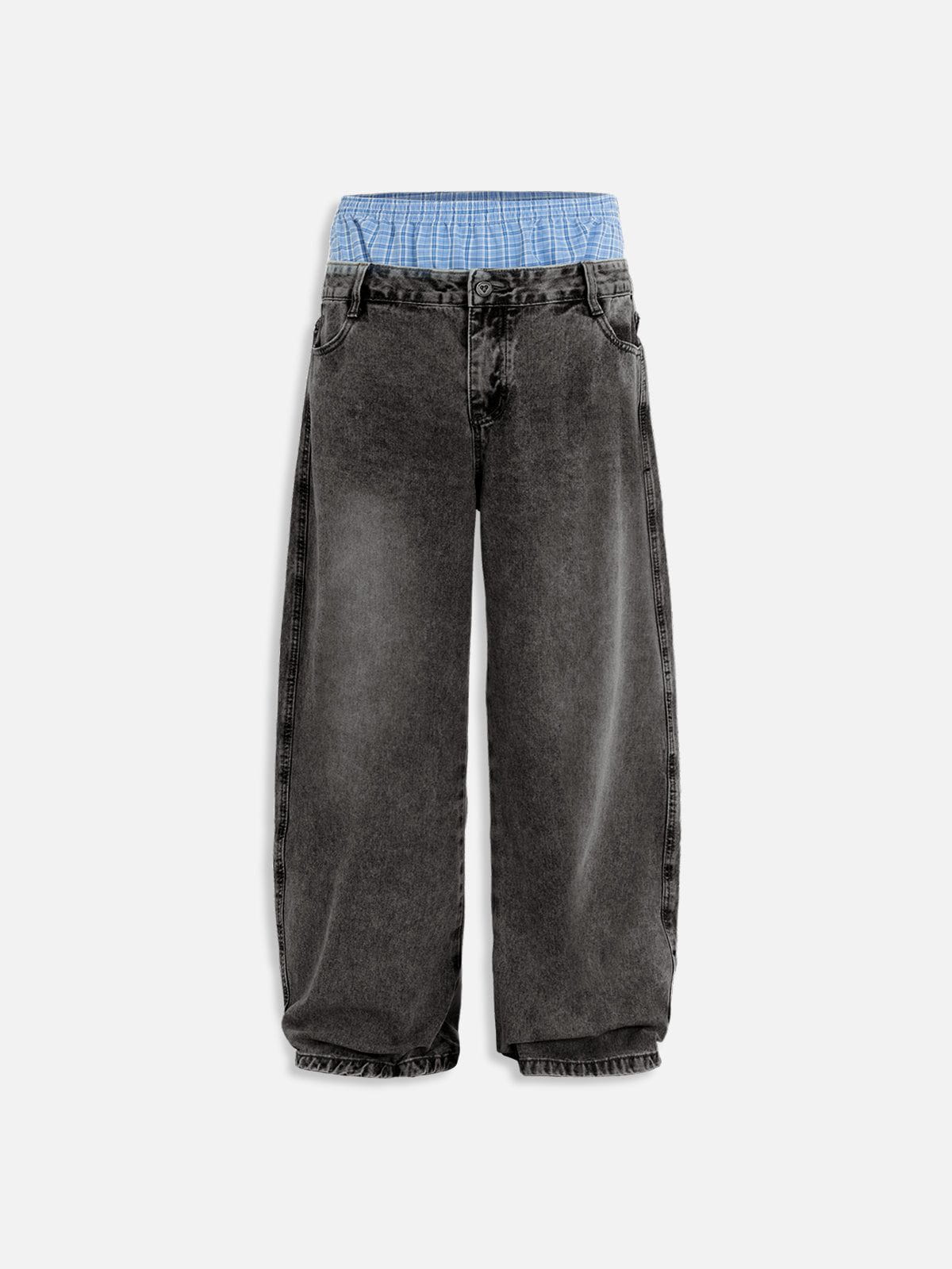Aelfric Eden Double Waist Baaggy Jeans